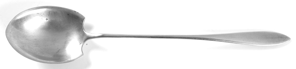 Lafayette (Sterling, 1905, No Monograms) Large Lettuce Serving Spoon by Towle Silver-1