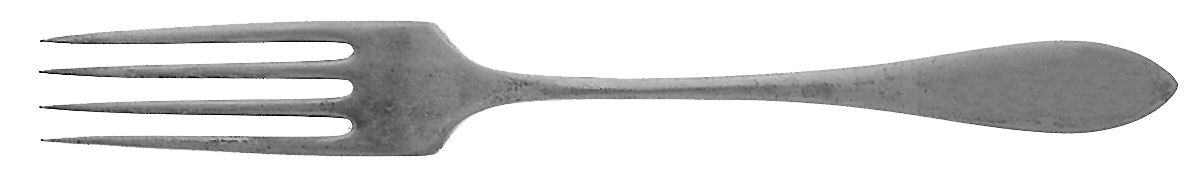 Lafayette (Sterling, 1905, No Monograms) Solid Youth Tea Fork by Towle Silver-1