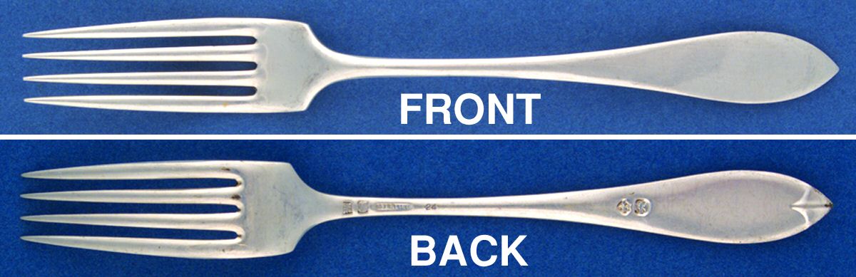 Lafayette (Sterling, 1905, No Monograms) Fork by Towle Silver-1