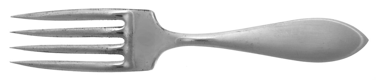 Lafayette (Sterling, 1905, No Monograms) Baby Fork by Towle Silver-1