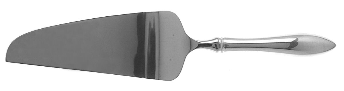 Lafayette (Sterling, 1905, No Monograms) Pie & Cake Server with Stainless Blade by Towle Silver-1