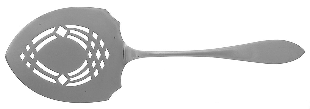 Lafayette (Sterling, 1905, No Monograms) Solid Pierced Waffle Server by Towle Silver-1