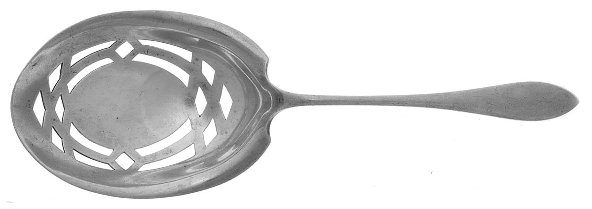 Lafayette (Sterling, 1905, No Monograms) Ice Serving Spoon Small by Towle Silver-1