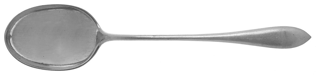 Lafayette (Sterling, 1905, No Monograms) Large Chocolate Spoon by Towle Silver-1