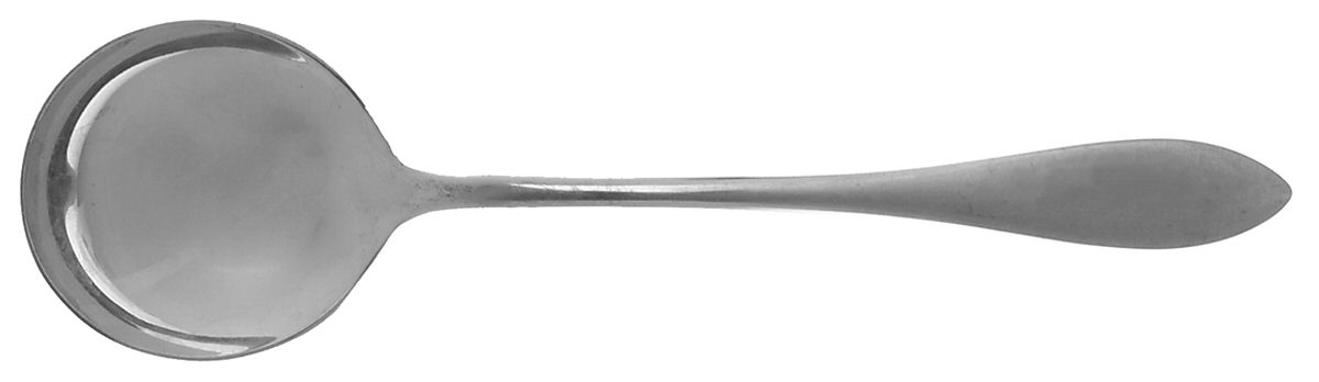 Lafayette (Sterling, 1905, No Monograms) Round Bowl Soup Spoon (Cream Soup) by Towle Silver-1