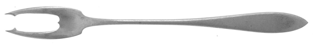 Lafayette (Sterling, 1905, No Monograms) Chow Chow Fork by Towle Silver-1