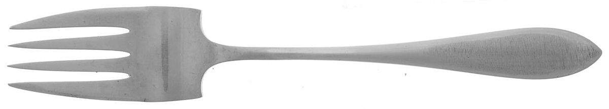 Lafayette (Sterling, 1905, No Monograms) Individual Solid Fish Fork by Towle Silver-1