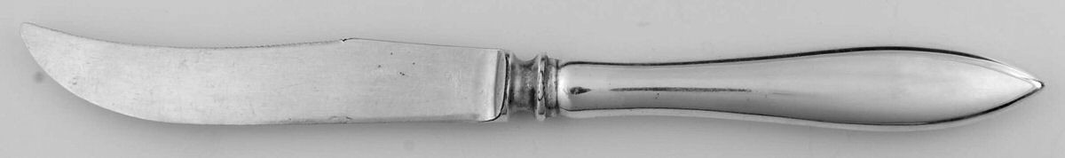 Lafayette (Sterling, 1905, No Monograms) Individual Fruit Knife with Silverplate Blade by Towle Silver-1