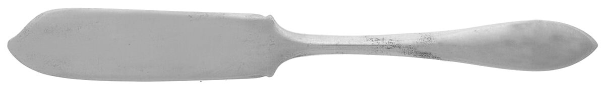 Lafayette (Sterling, 1905, No Monograms) Flat Handle Butter Spreader by Towle Silver-1