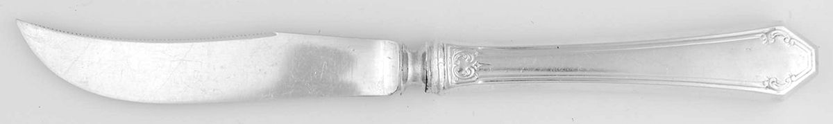 Lady Mary (Sterling, 1917, No Monograms) Individual Fruit Knife with Silverplate Blade by Towle Silver-1