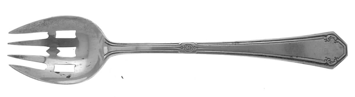 Lady Mary (Sterling, 1917, No Monograms) Large Ramekin Fork by Towle Silver-1