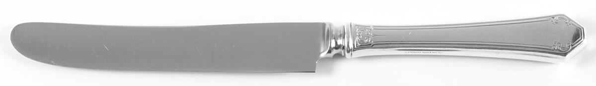 Lady Mary (Sterling, 1917, No Monograms) Old French Hollow Knife with Bolster by Towle Silver-1