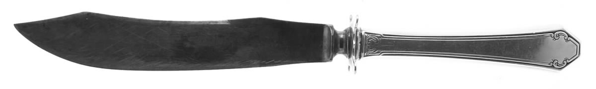 Lady Mary (Sterling, 1917, No Monograms) Small Steak Carving Knife with Stainless Blade by Towle Silver-1