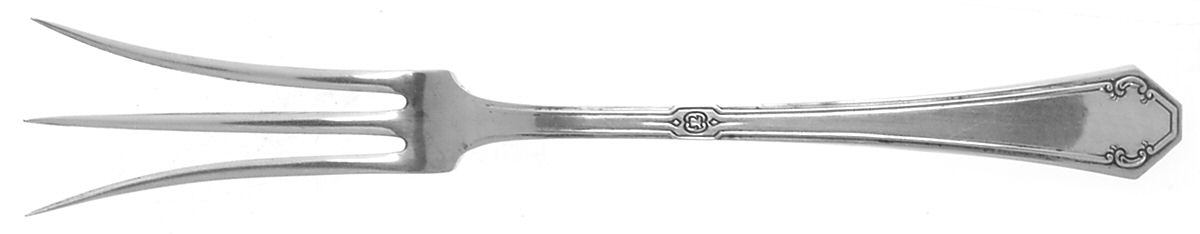 Lady Mary (Sterling, 1917, No Monograms) Lemon Fork by Towle Silver-1