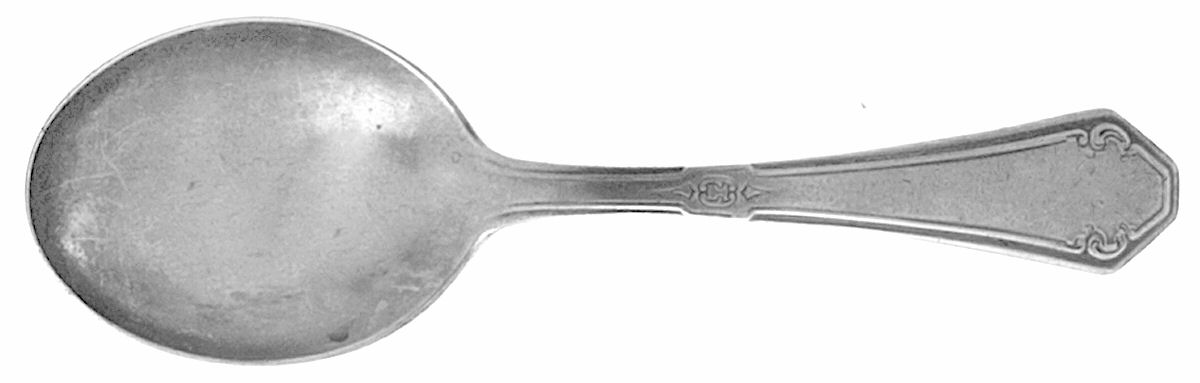 Lady Mary (Sterling, 1917, No Monograms) Straight Handle Baby Spoon by Towle Silver-1