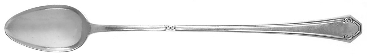 Lady Mary (Sterling, 1917, No Monograms) Iced Tea Spoon by Towle Silver-1