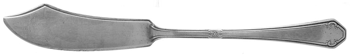 Lady Mary (Sterling, 1917, No Monograms) Flat Handle Master Butter Knife by Towle Silver-1