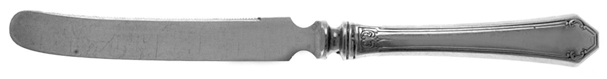 Lady Mary (Sterling, 1917, No Monograms) Orange Knife with Silverplate Blade by Towle Silver-1
