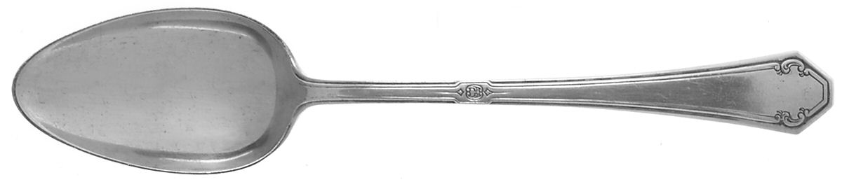 Lady Mary (Sterling, 1917, No Monograms) Dessert/Oval Soup Spoon by Towle Silver-1