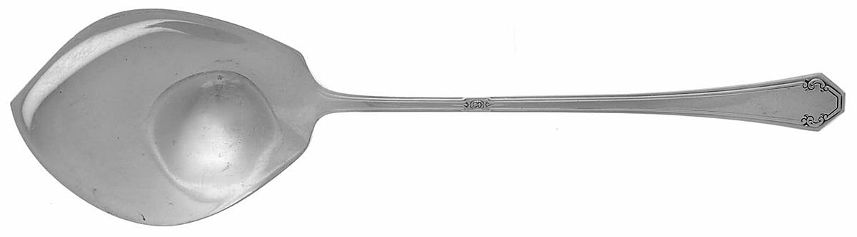 Lady Mary (Sterling, 1917, No Monograms) Large Solid Jelly Server by Towle Silver-1