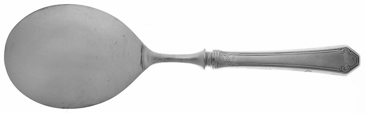 Lady Mary (Sterling, 1917, No Monograms) Pastry Server with Silverplate Blade by Towle Silver-1