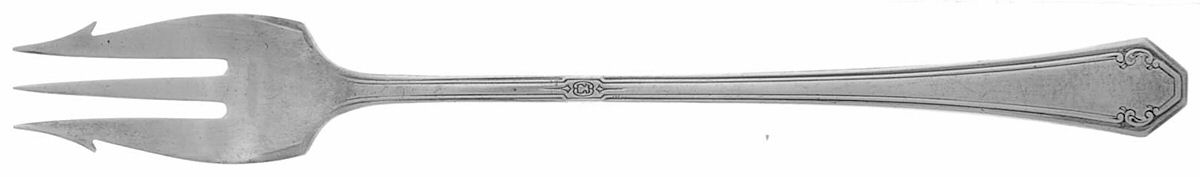 Lady Mary (Sterling, 1917, No Monograms) Short Handle Pickle/Olive Fork by Towle Silver-1