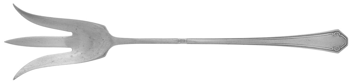 Lady Mary (Sterling, 1917, No Monograms) Large Lettuce Serving Fork by Towle Silver-1