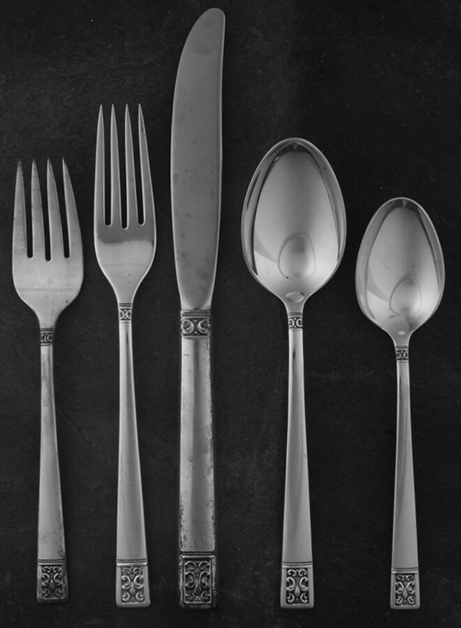 Laureate (Sterling, 1968) 40 Piece Estate Set by Towle Silver-1