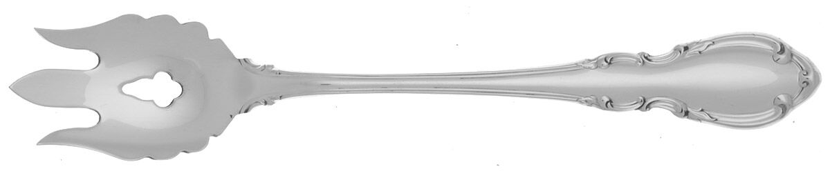 Legato (Sterling, 1962) Vegetable Serving Fork Solid  HC by Towle Silver-1