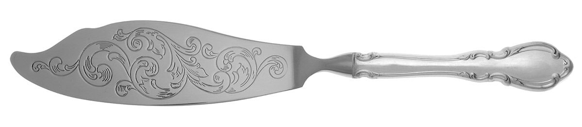 Legato (Sterling, 1962) Fish Serving Knife with Stainless Blade HC by Towle Silver-1