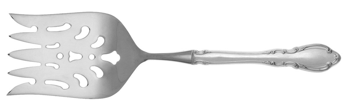 Legato (Sterling, 1962) Fish Serving Fork with Stainless Tines HC by Towle Silver-1