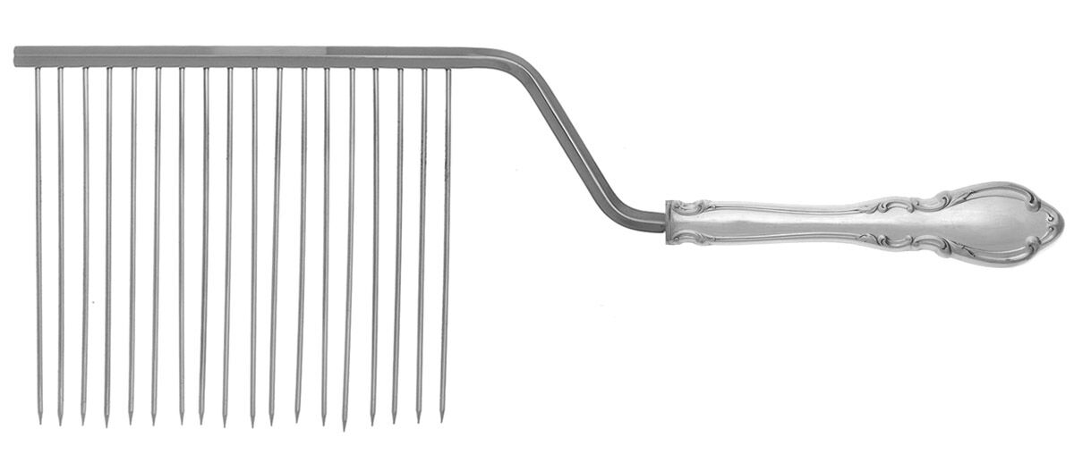 Legato (Sterling, 1962) Cake Breaker with Silverplate Prongs HC by Towle Silver-1