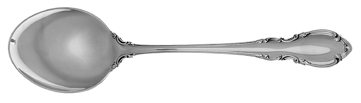 Legato (Sterling, 1962) Round Bowl Soup Spoon (Cream Soup) by Towle Silver-1