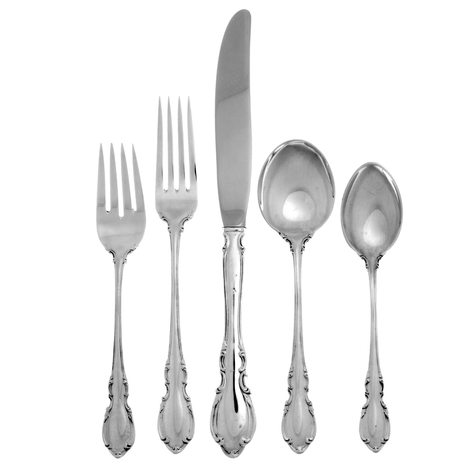 Legato (Sterling, 1962) 40 Piece Estate Set by Towle Silver-1