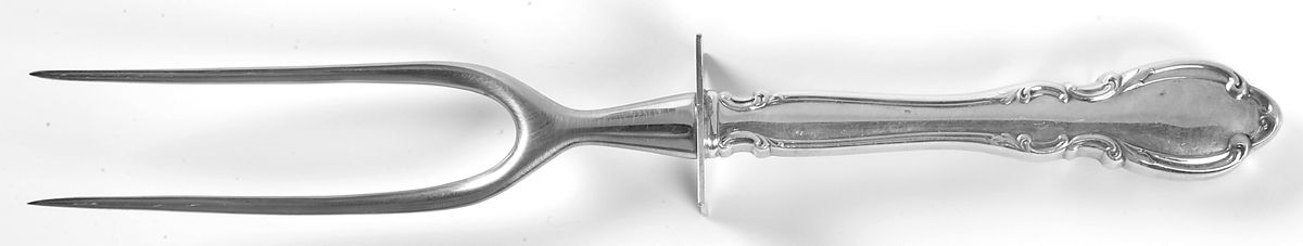 Legato (Sterling, 1962) Large Joint/Roast Holder Fork by Towle Silver-1