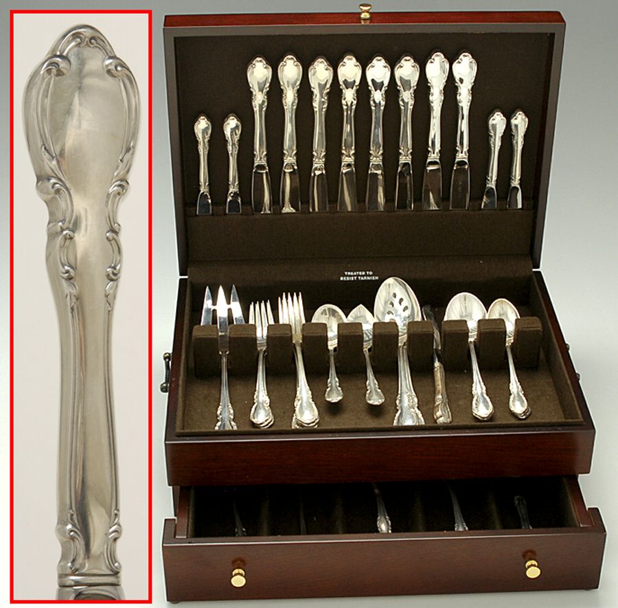 Legato (Sterling, 1962) 58 Piece Set by Towle Silver-1