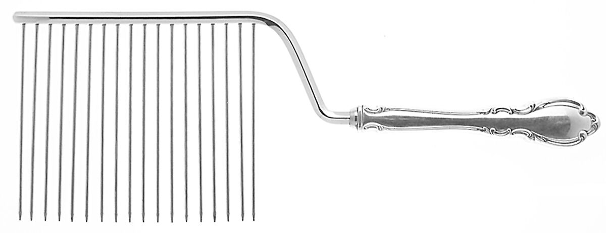 Legato (Sterling, 1962) Cake Breaker with Silverplate Prongs by Towle Silver-1