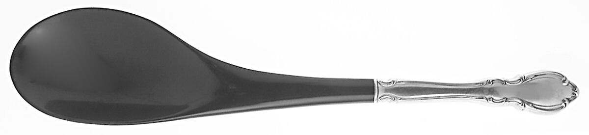 Legato (Sterling, 1962) Salad Serving Spoon with Plastic Bowl by Towle Silver-1