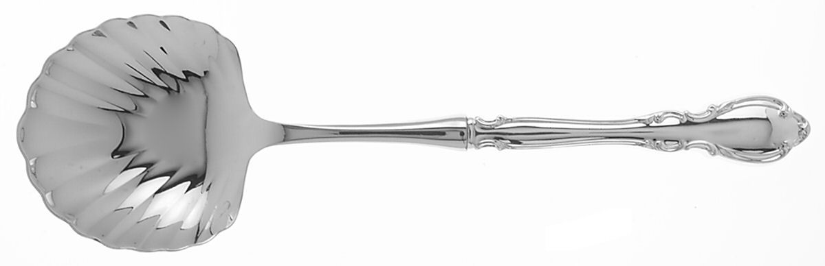 Legato (Sterling, 1962) Casserole Spoon with Stainless Shell Bowl by Towle Silver-1