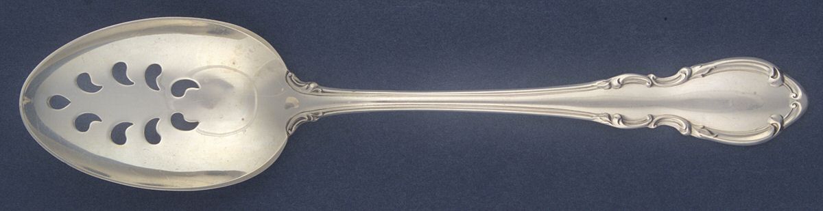 Legato (Sterling, 1962) Pierced Tablespoon (Serving Spoon) by Towle Silver-1