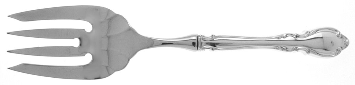 Legato (Sterling, 1962) Stainless-Tine Utility Serving Fork by Towle Silver-1