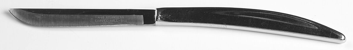 Leisure (Stainless - Cutlery) Individual Steak Knife Hollow Handle by Towle Silver-1