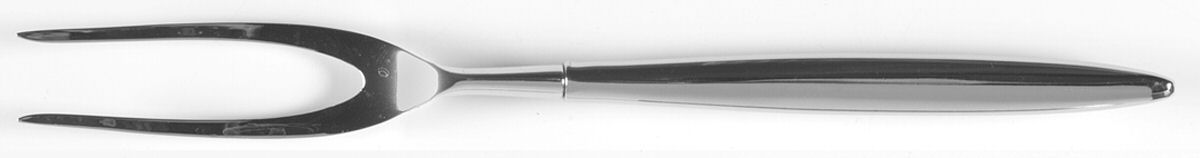 Leisure (Stainless - Cutlery) Large Stainless-Prong Roast Carving Fork by Towle Silver-1