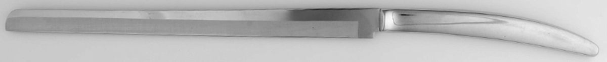 Leisure (Stainless - Cutlery) Ham Slicer Knife with Stainless Blade by Towle Silver-1
