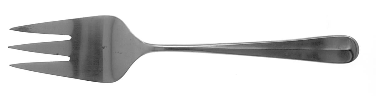 Liberty Bell-Liberty Belle (Stainless) Medium Solid Cold Meat Serving Fork by Towle Silver-1