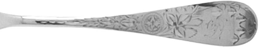 Lily (Sterling, 1888) Monogram Teaspoon by Towle Silver-1