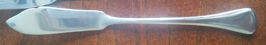 Limoges (Stainless) Flat Handle Master Butter Knife by Towle Silver-1