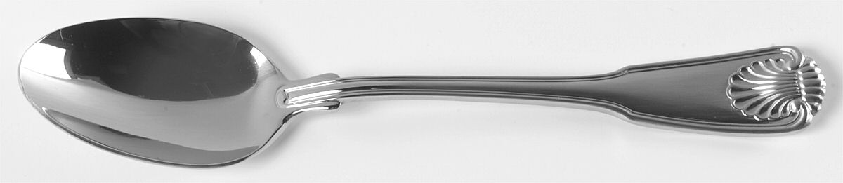 London Shell (Stainless) Place/Oval Soup Spoon by Towle Silver-1