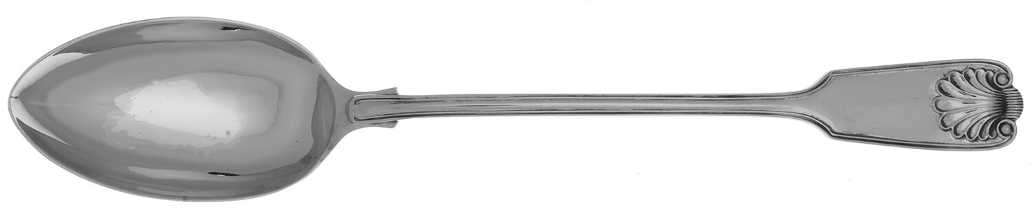 London Shell (Silverplate) Large Solid Dressing Spoon by Towle Silver-1