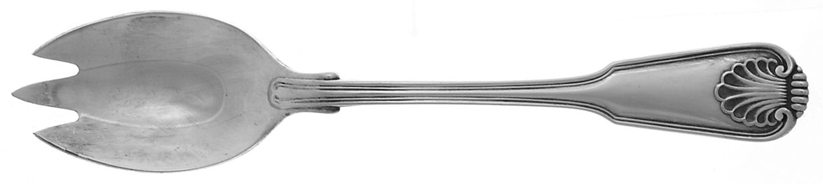 London Shell (Silverplate) Pierced Tablespoon (Serving Spoon) by Towle Silver-1